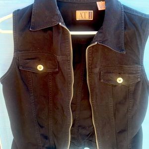 Vintage Black Vest